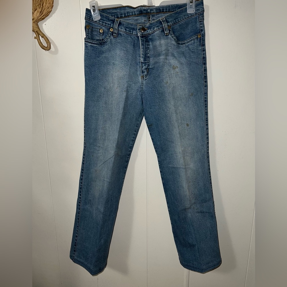 Womens Minnelli Jeans Size 11 Medium Wash